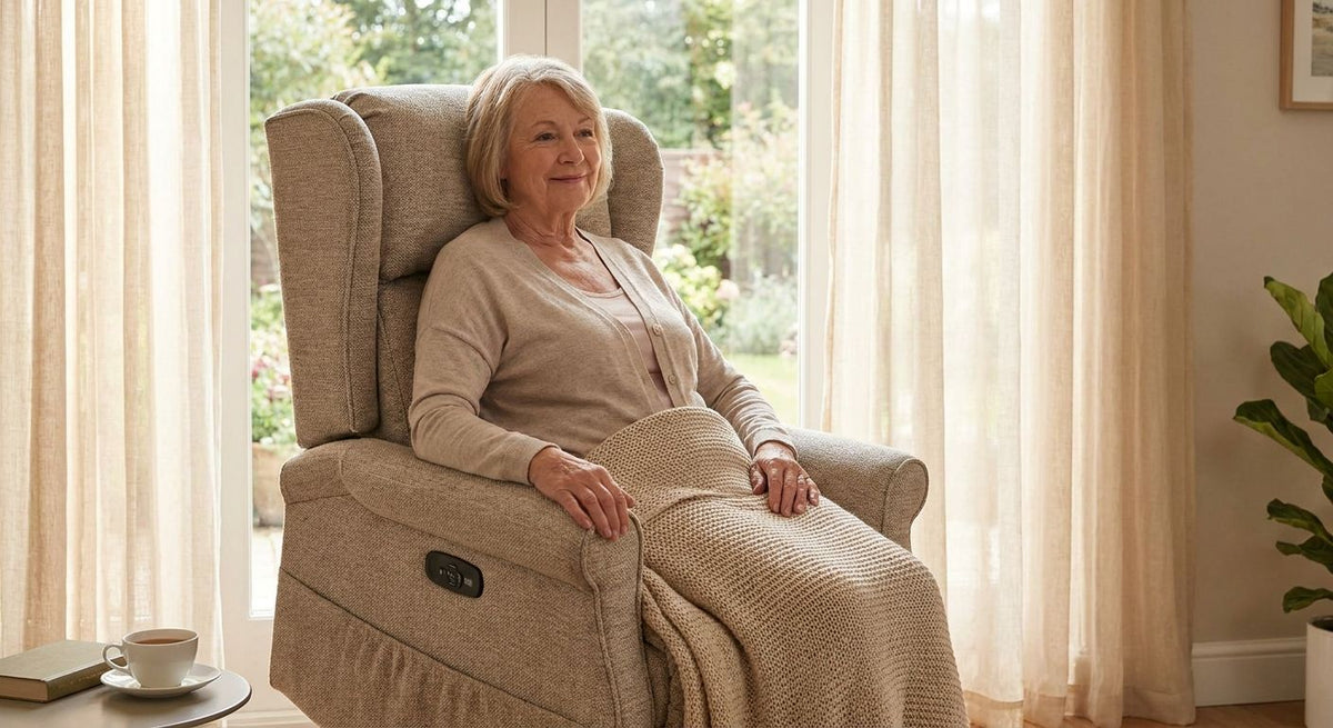Lift rocking chairs for gentle motion therapy
