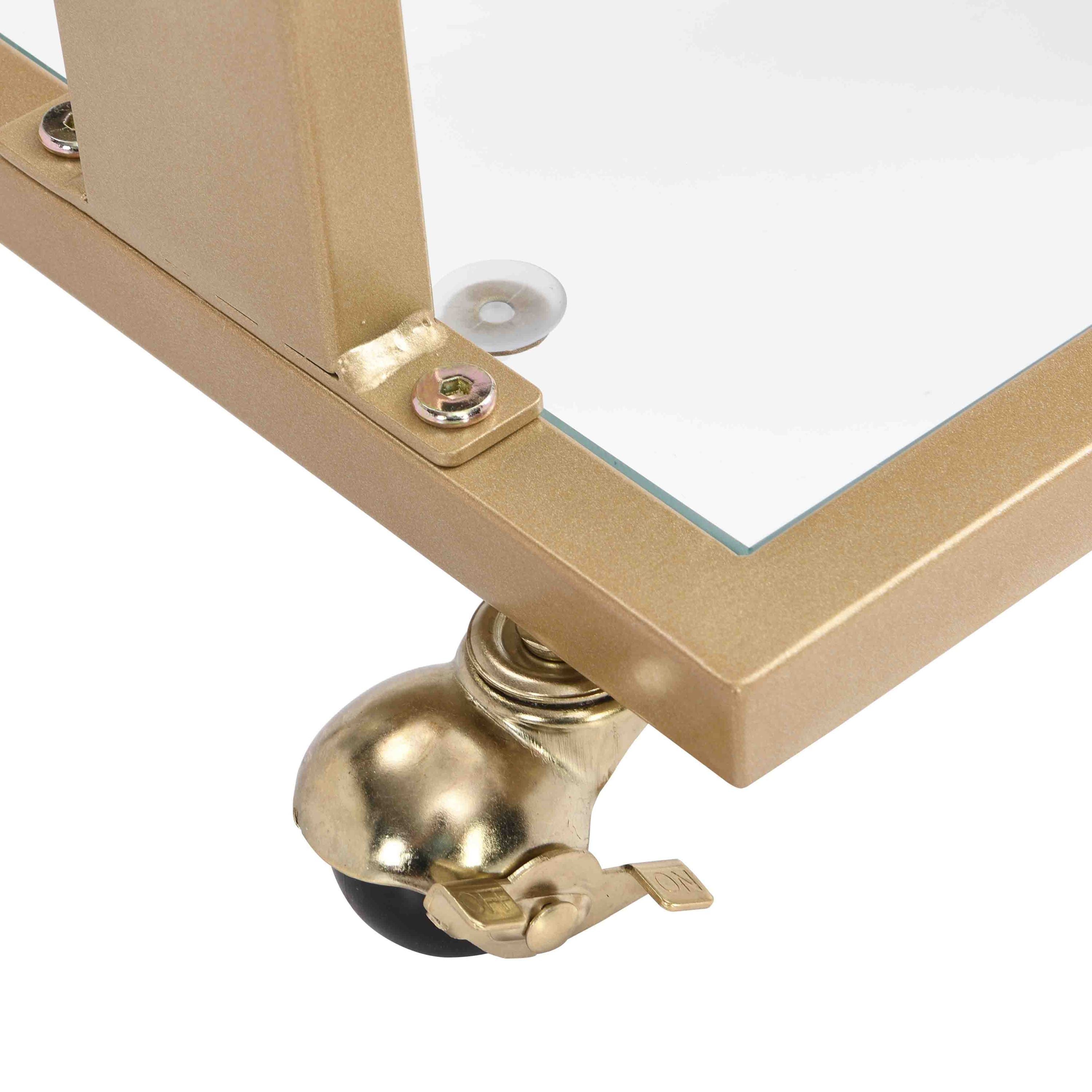 Golden Side Table.