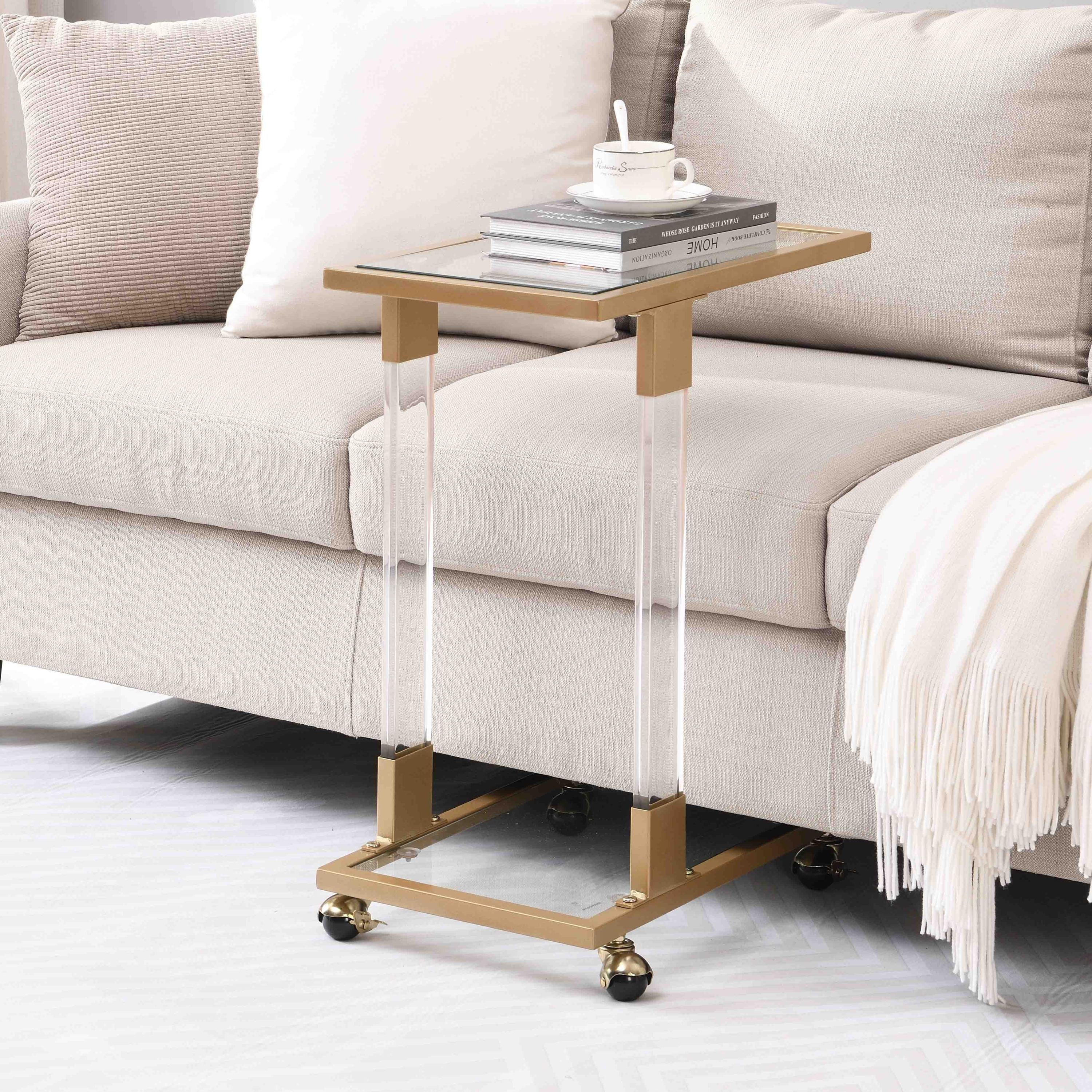 Golden Side Table.