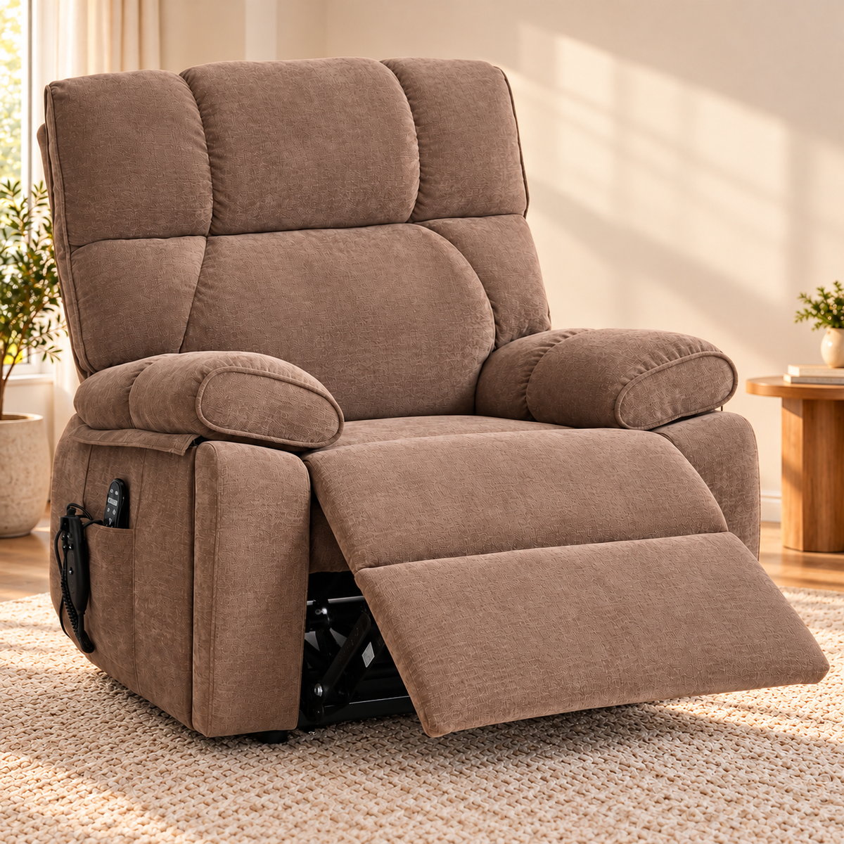 NestingCloud 2.0 Oversized Dual-Motor Power Lift Recliner Chair with Heat & Massage