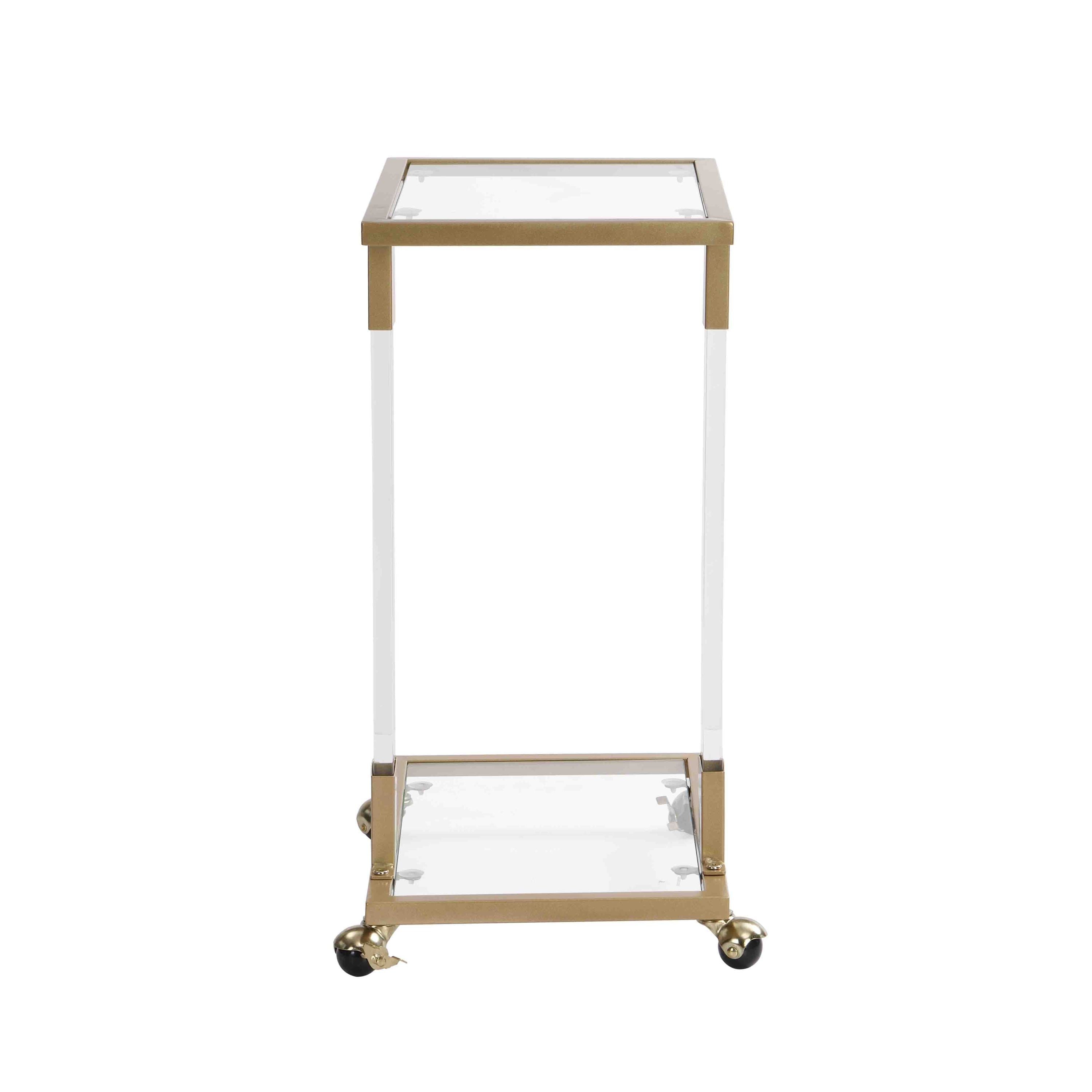 Golden Side Table.