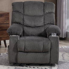 Solace Power Lift Recliner — Heat, Massage & Enhanced 9-Zone Backrest