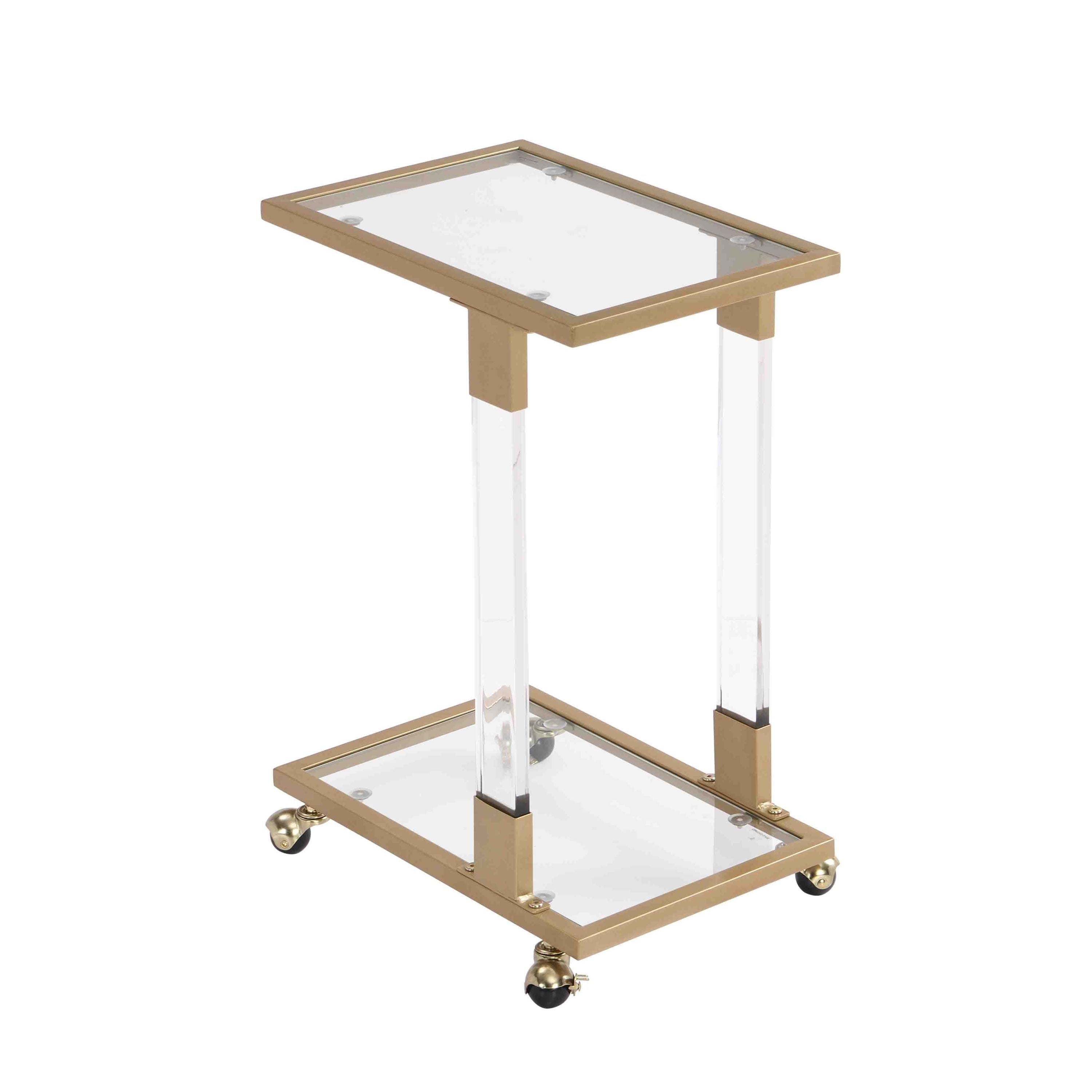 Golden Side Table.