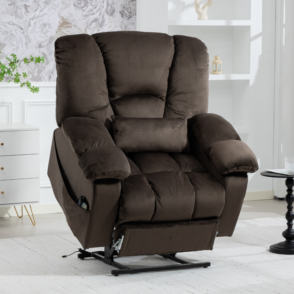 Titan Power Lift Recliner - 500 lb Dual Motor with Massage & Heat