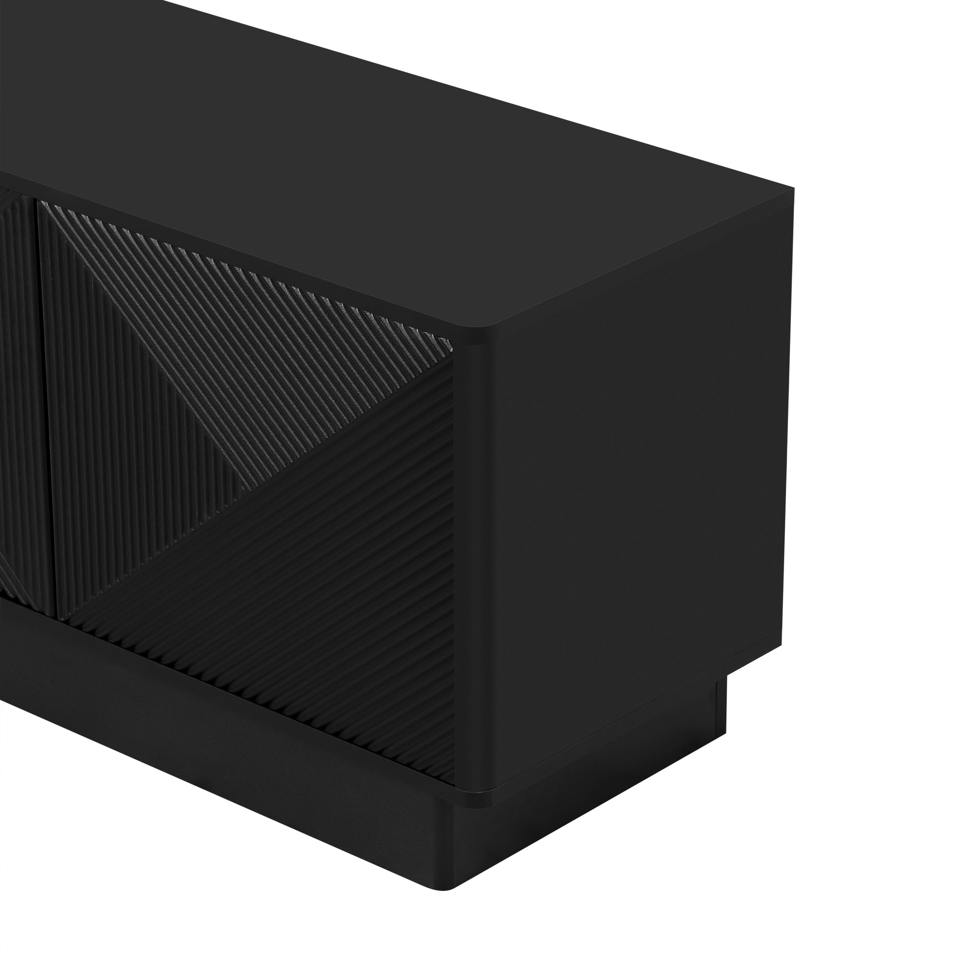 U-Can 4-Door Wave Cabinet with LED Accent.