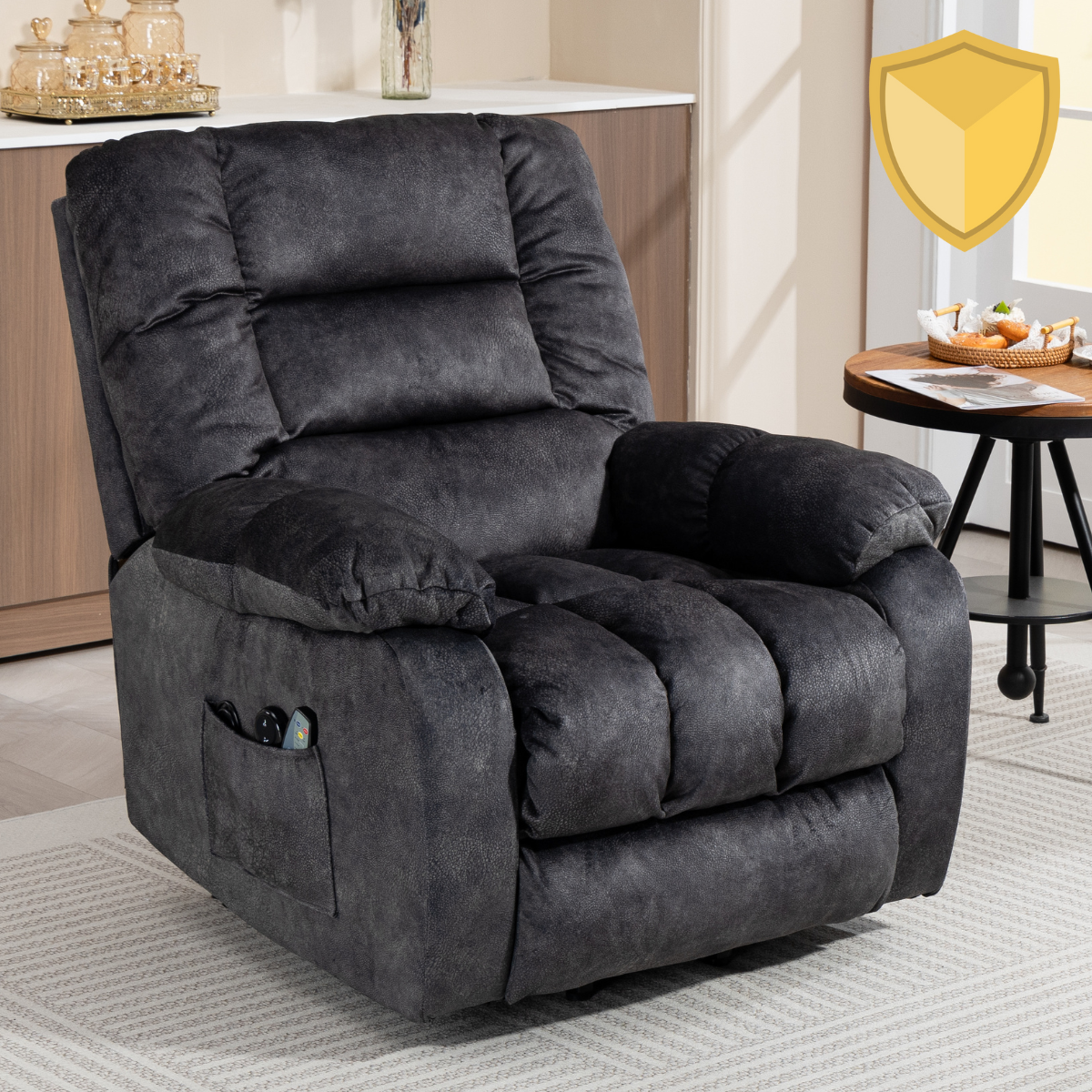 TheCloud Lift Chair Recliner, Grey