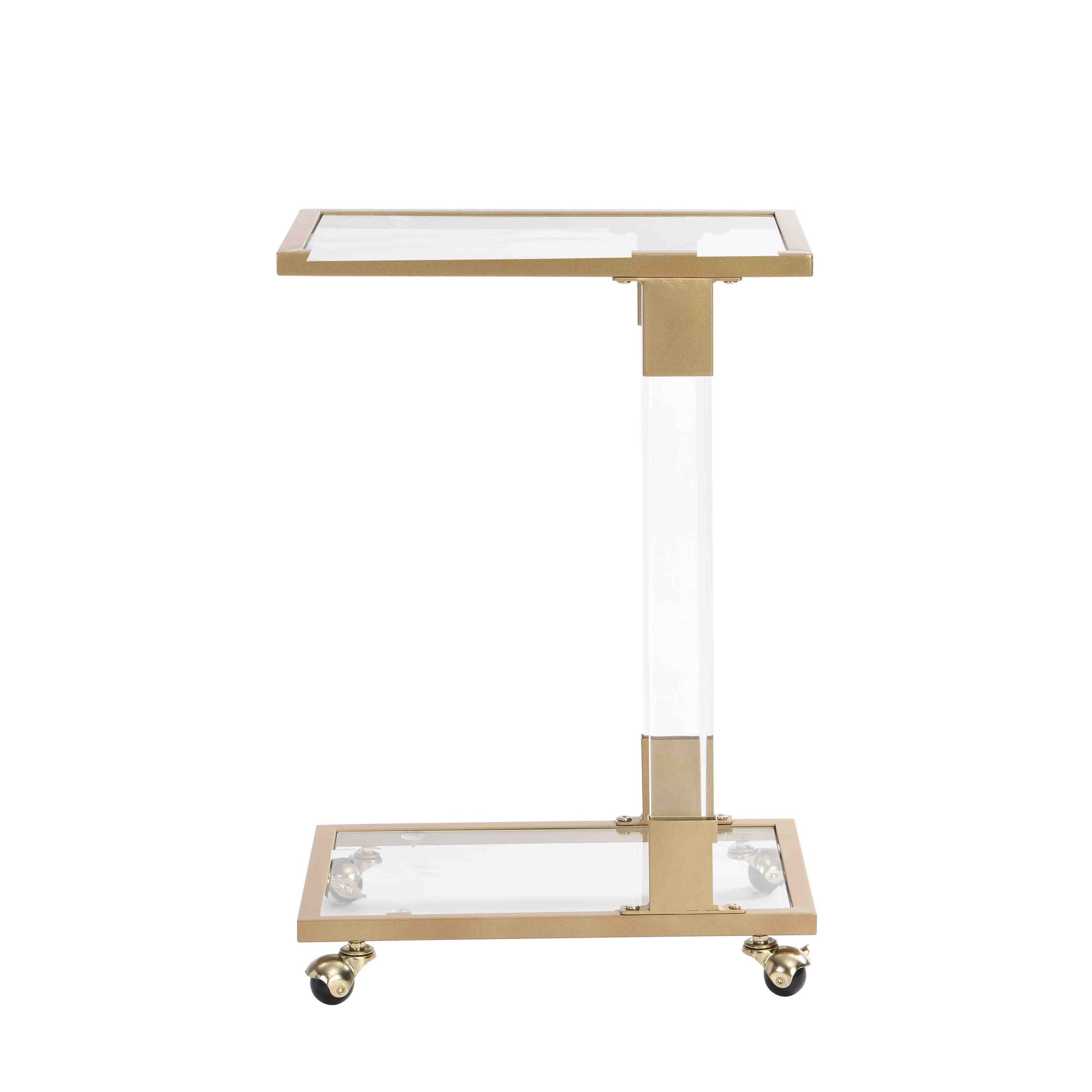 Golden Side Table.
