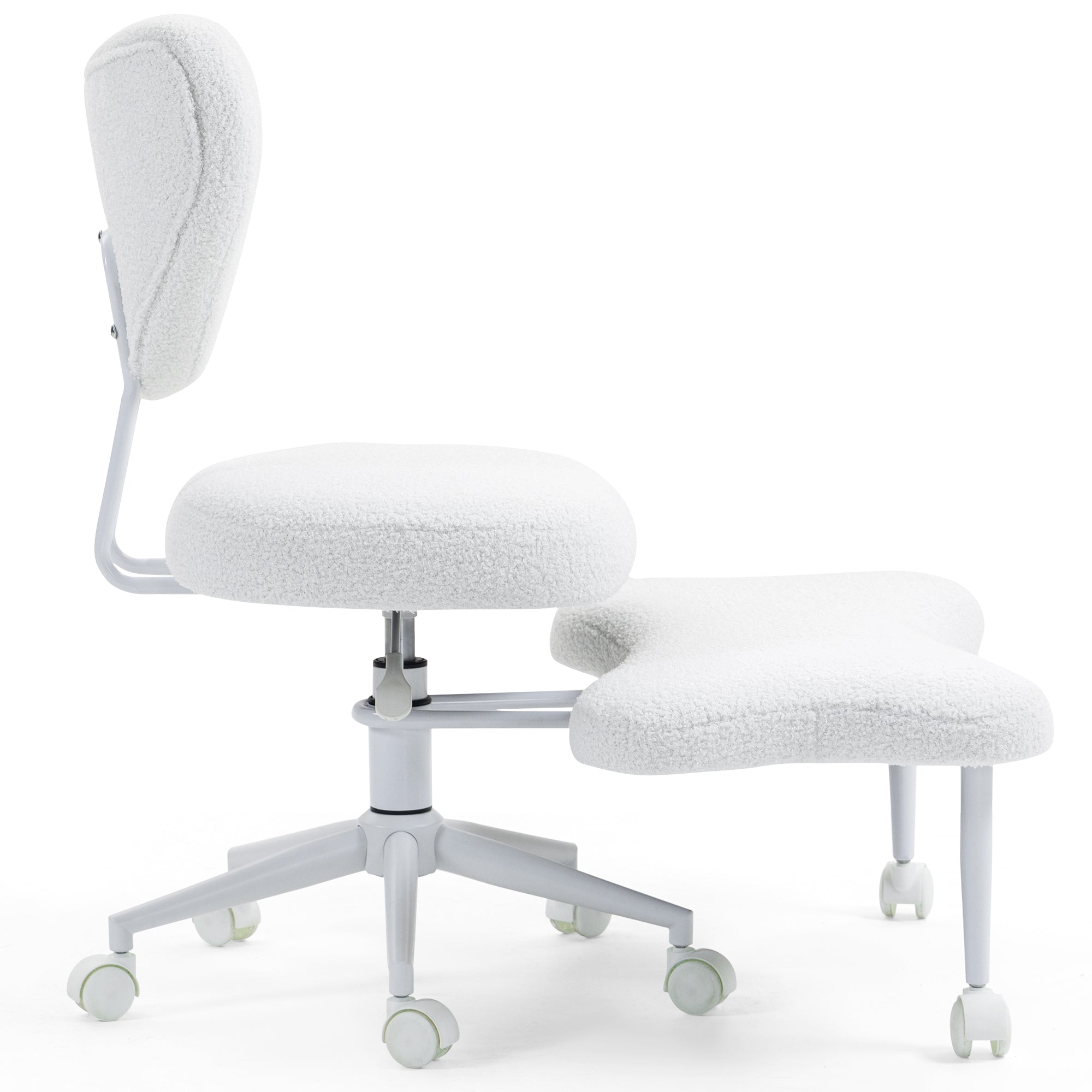 Ergonomic Meditation Chair with Lumbar Support - Beige.