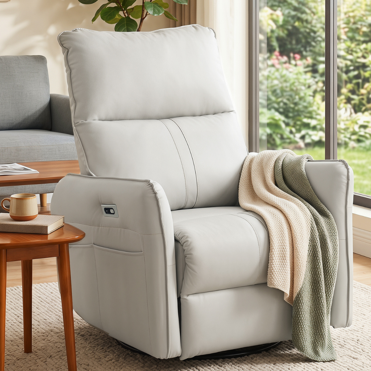 NestRock 270° Power Swivel Rocker Recliner