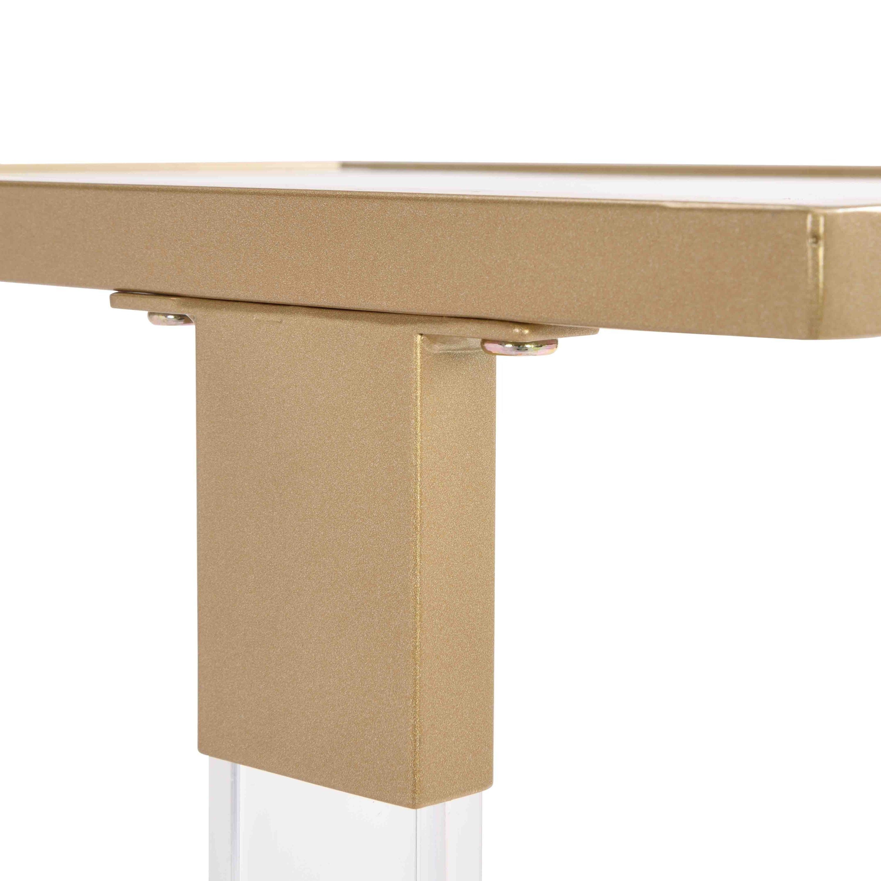 Golden Side Table.