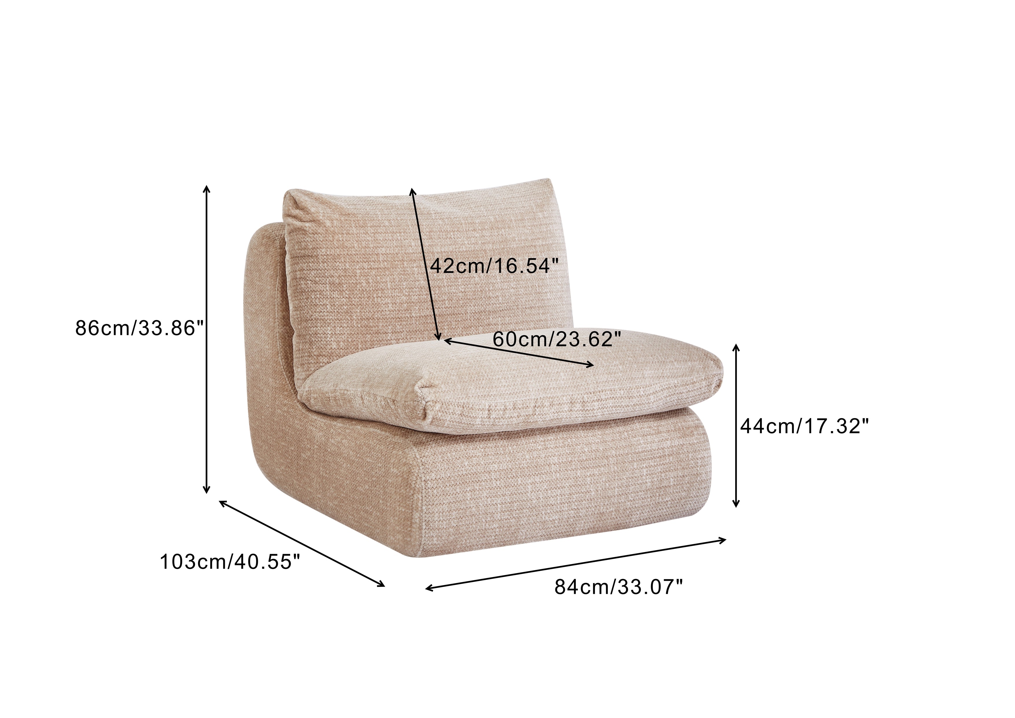 Full Compression sofa chair