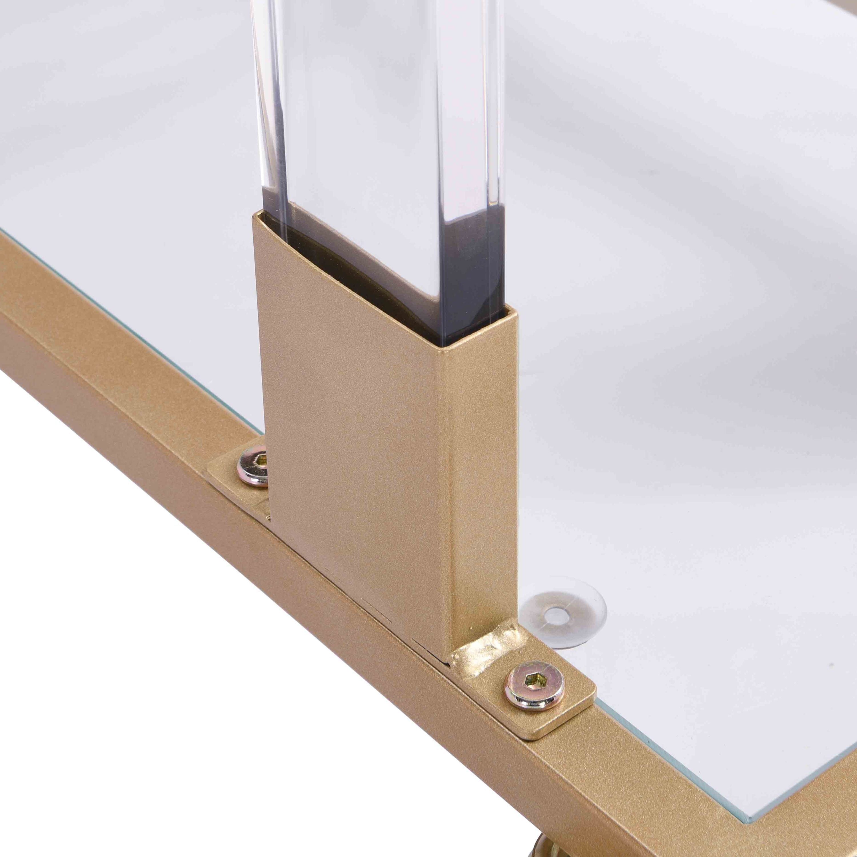Golden Side Table.