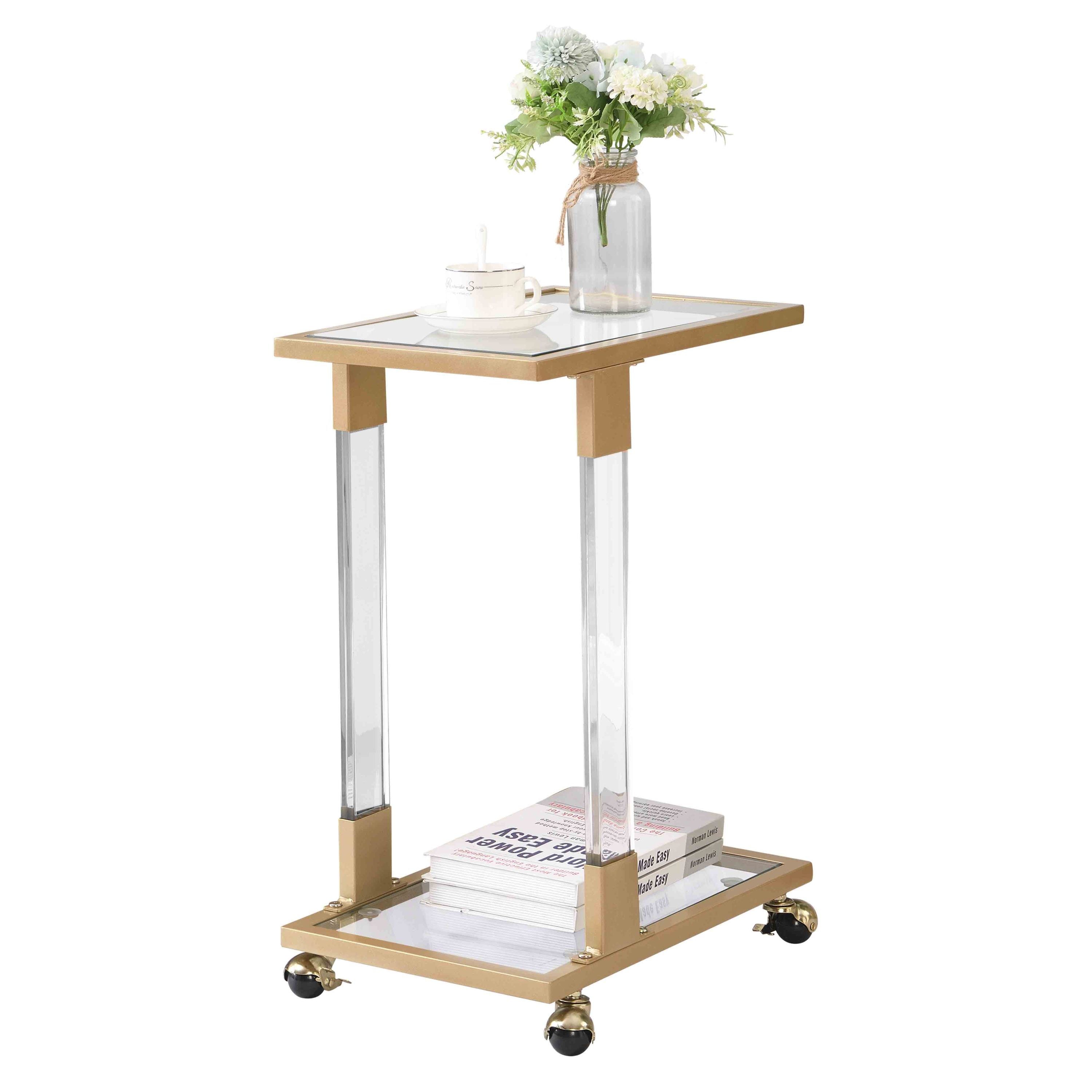 Golden Side Table.