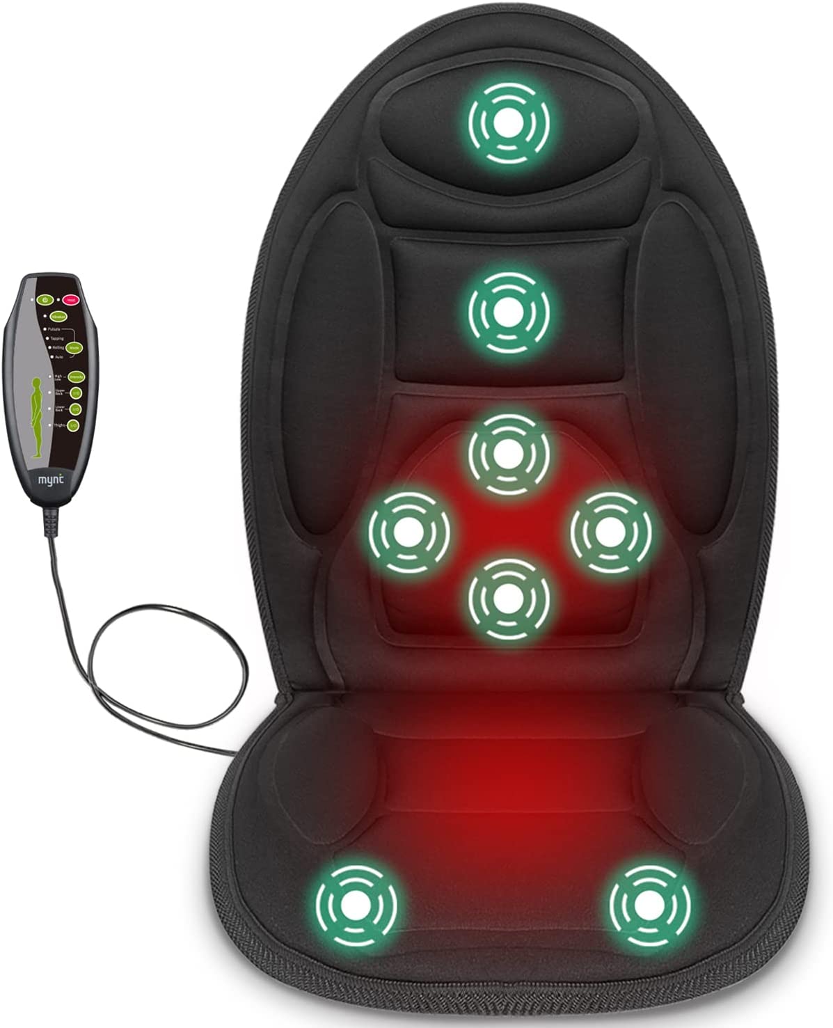 Seat Massager with Heating Pads.