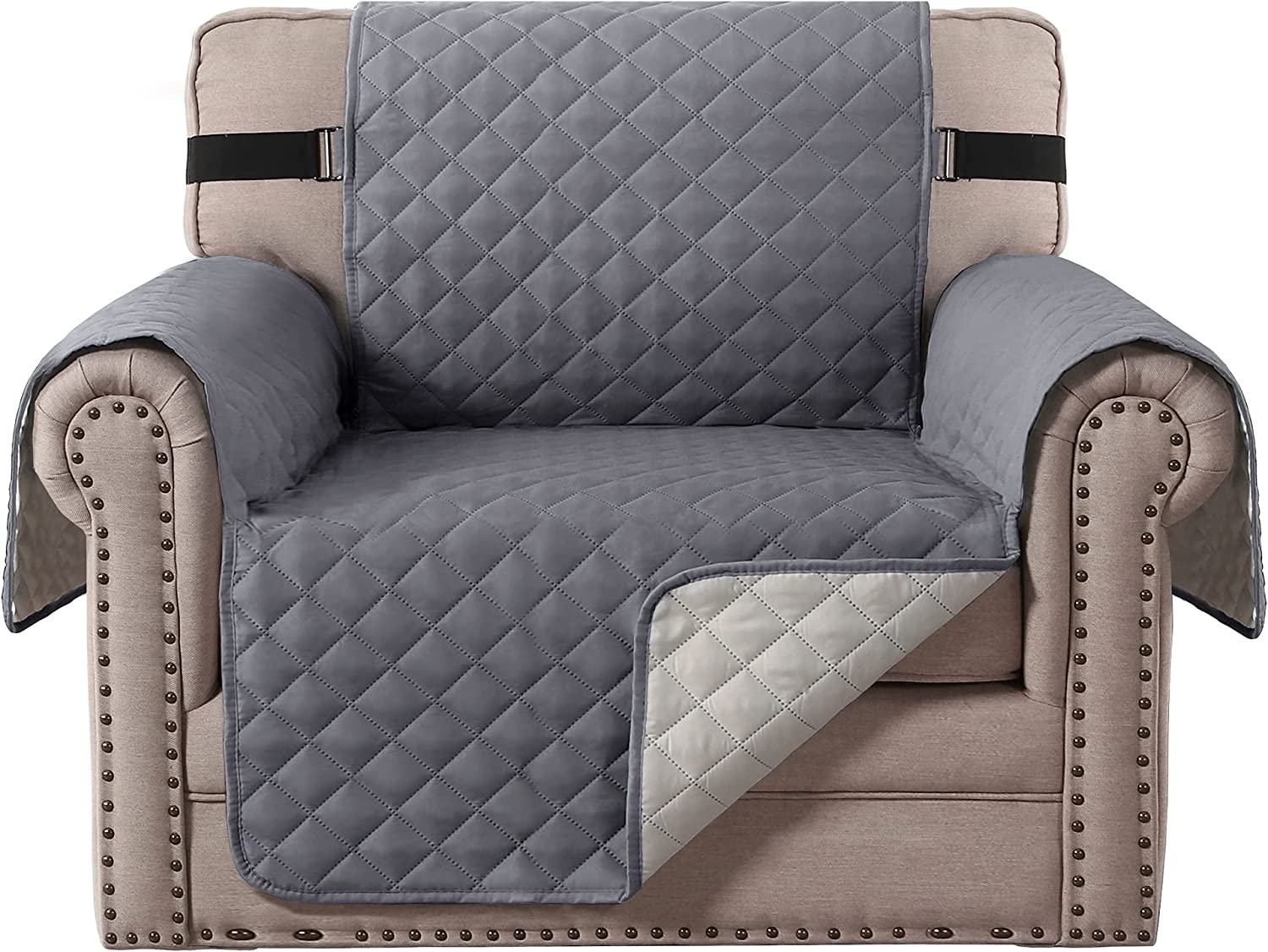 Reversible Chair Cover - Gray.