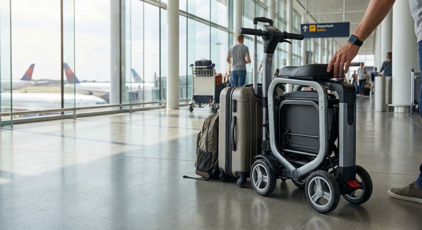 Mobility scooters for air travel