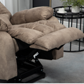 TheCloud Lift Chair Recliner with Back Up Battery, Safety Motion, Brown ‪(FREE 2 Years CPS Warranty)