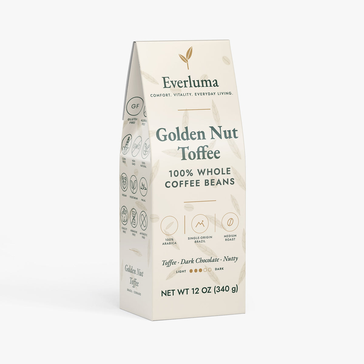 Golden Nut Toffee Coffee (Medium Roast).