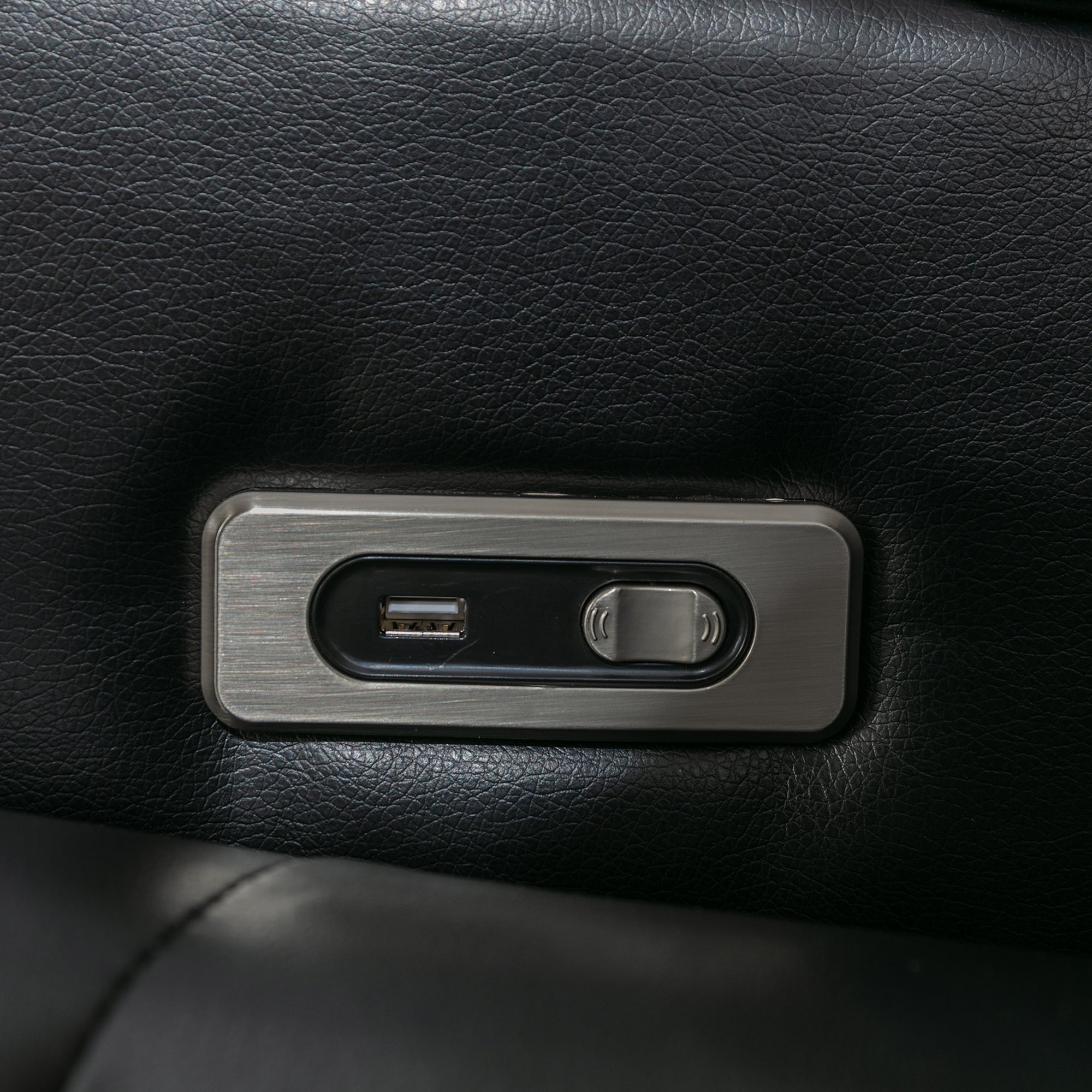 270 Degree Swivel PU Leather Power Recliner