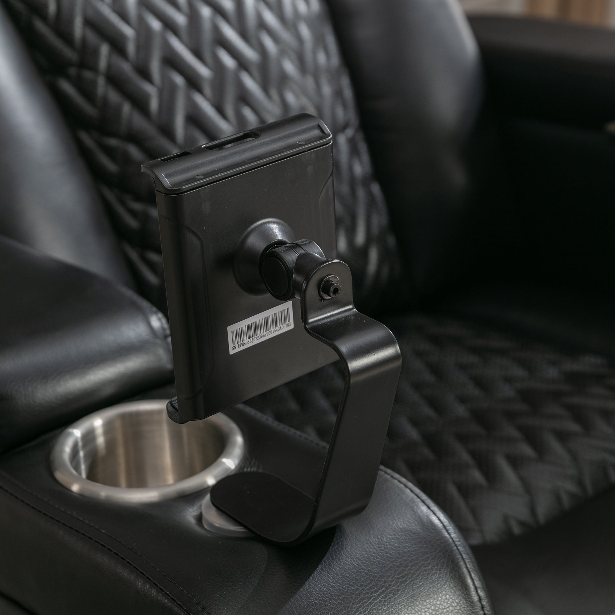 270 Degree Swivel PU Leather Power Recliner