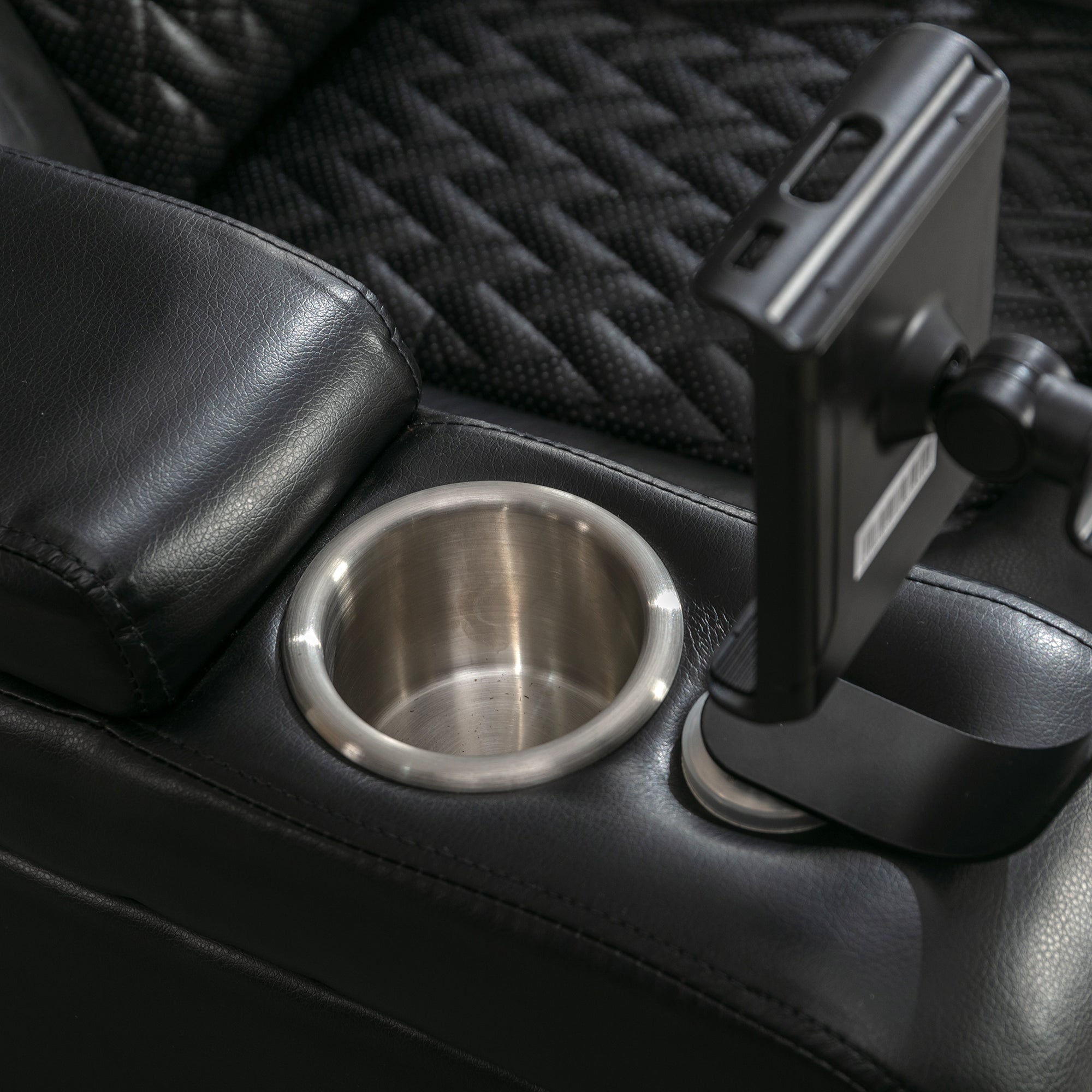 270 Degree Swivel PU Leather Power Recliner