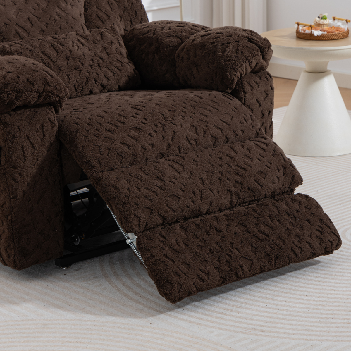 AirCell Massage Lift Chair – 28 Inch Wide Seat, 500-LBS Capacity with Extended Footrest