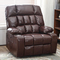 BulkyRiser Lift Chair for Big, 25 Inch Wide Seat with Back Up Battery, with Cup Holder,  Brown (FREE CPS 2 years insurance)