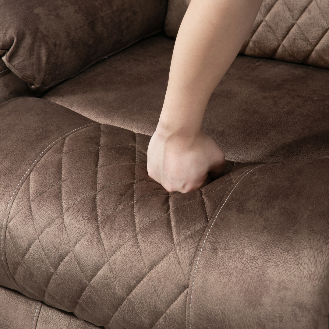 SleepingTitan Origin Lay Flat Lift Chair, 25.1 Inch Wide Seat 74.2 Inch Length, Dual Motors, Brown (FREE 2 Years Warranty).