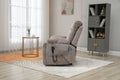 Castle 2.0 Lay flat Lift Chair, 26 Inch Wide Seat 71.5 Inch Length, Dual Motors, With Back Up Battery Light Brown ‪(FREE 2 Years Warranty)