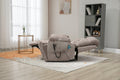 Castle 2.0 Lay flat Lift Chair, 26 Inch Wide Seat 71.5 Inch Length, Dual Motors, With Back Up Battery Light Brown ‪(FREE 2 Years Warranty)