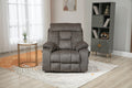 Castle 2.0 Lay flat Lift Chair, 26 Inch Wide Seat 71.5  Inch Length, Dual Motors and Hidden Cups Holder, Dark Gray (FREE 2 YEARS WARRANTY)
