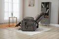 Castle 2.0 Lay flat Lift Chair, 26 Inch Wide Seat 71.5  Inch Length, With Back Up Battery, Dark Gray ‪(FREE 2 Years Warranty)