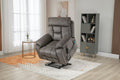 Castle 2.0 Lay flat Lift Chair, 26 Inch Wide Seat 71.5  Inch Length, With Back Up Battery, Dark Brown ‪(FREE 2 Years Warranty)
