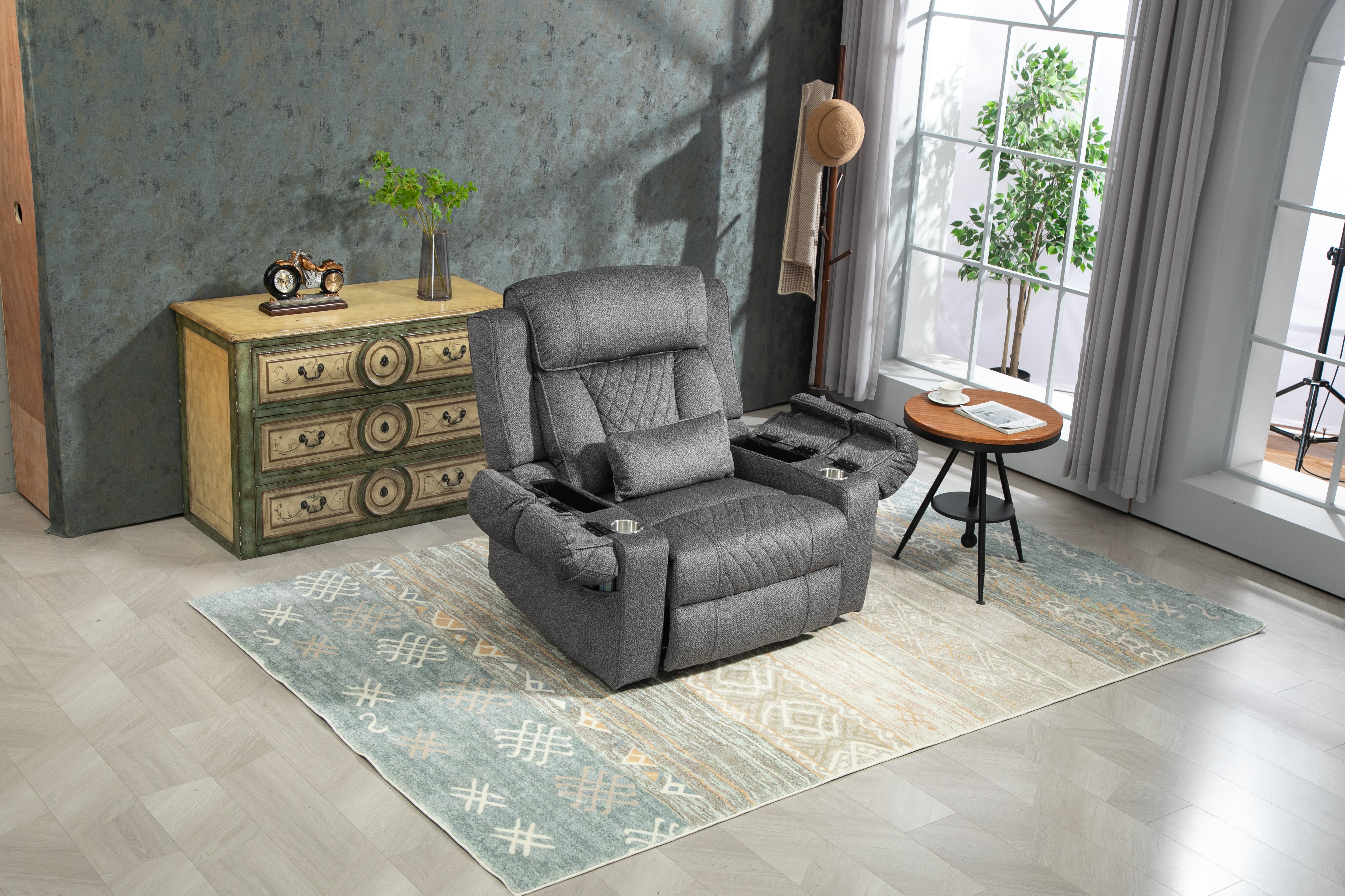 Stash Ease Oversized Lift Chair, 28 Inch Wide Seat (Free 2 Years Warranty)