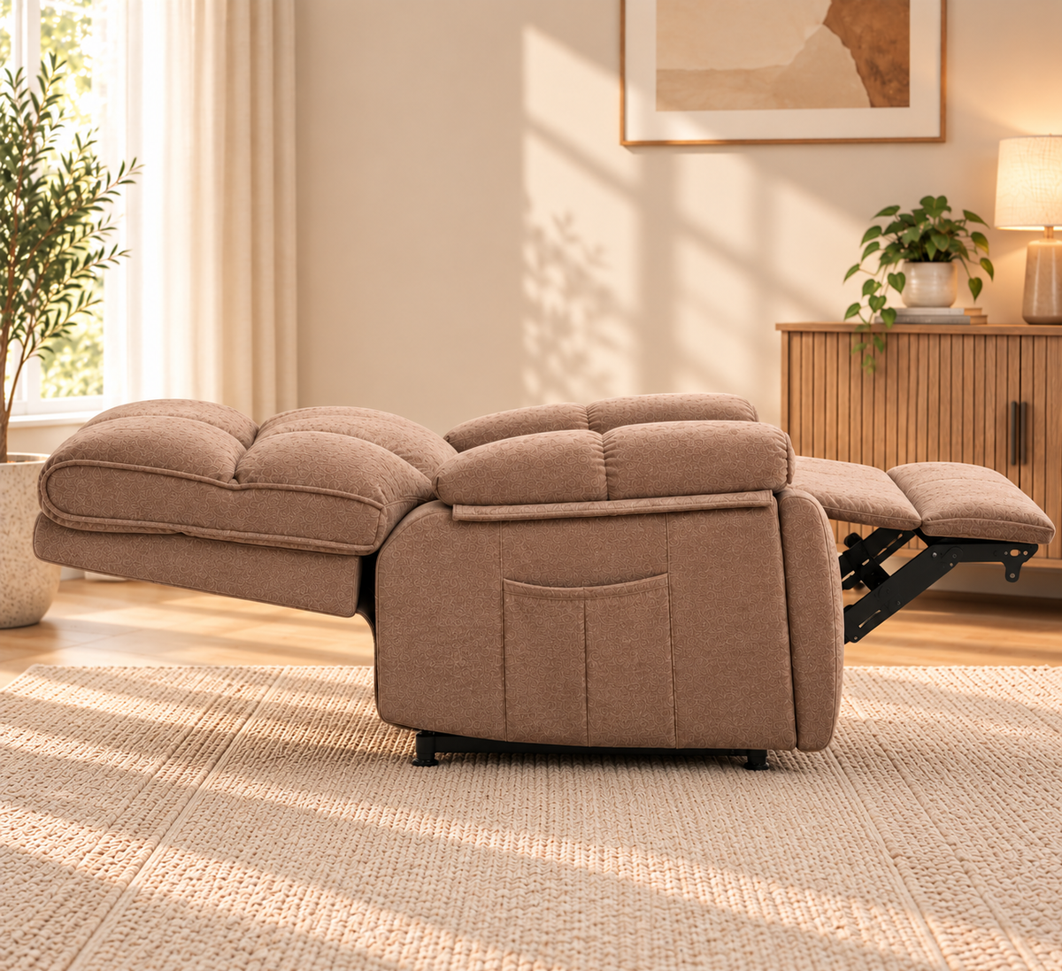NestingCloud 2.0 Oversized Dual-Motor Power Lift Recliner Chair with Heat & Massage