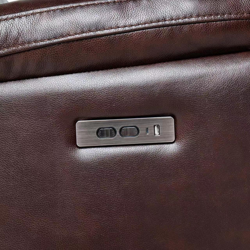 Weightless Wonder Recliner 38.5 Width Zero Gravity Power Recliner with Power Headrest Chocolate Brown (FREE 2 Years Cps Warranty)