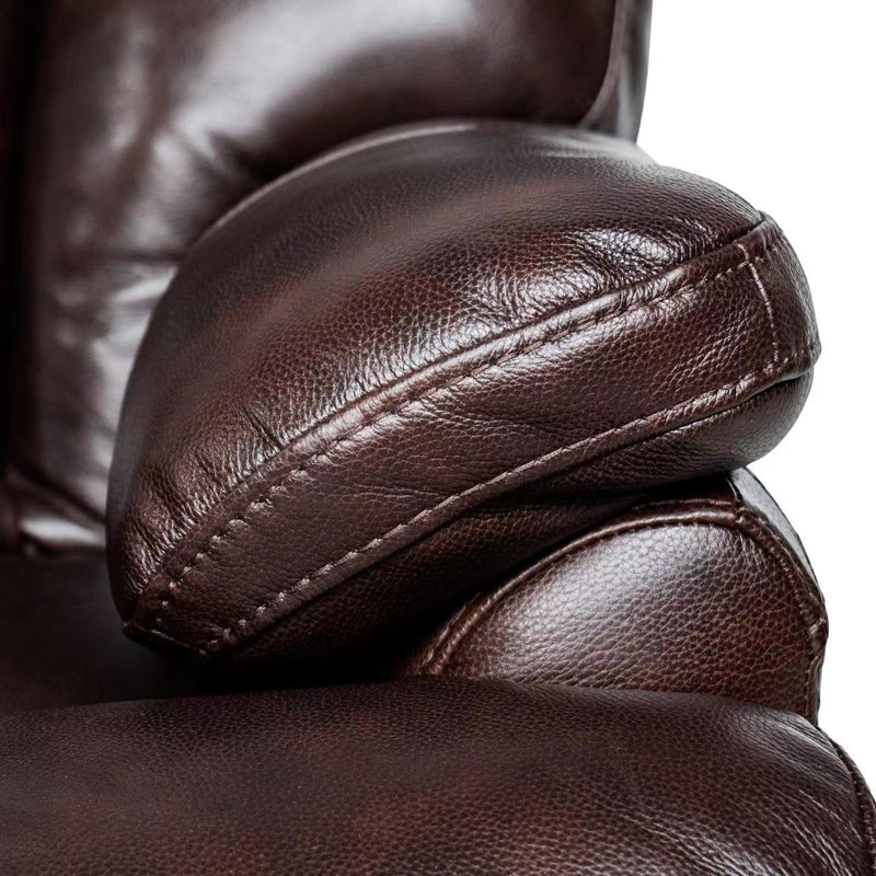 Weightless Wonder Recliner 38.5 Width Zero Gravity Power Recliner with Power Headrest Chocolate Brown (FREE 2 Years Cps Warranty)