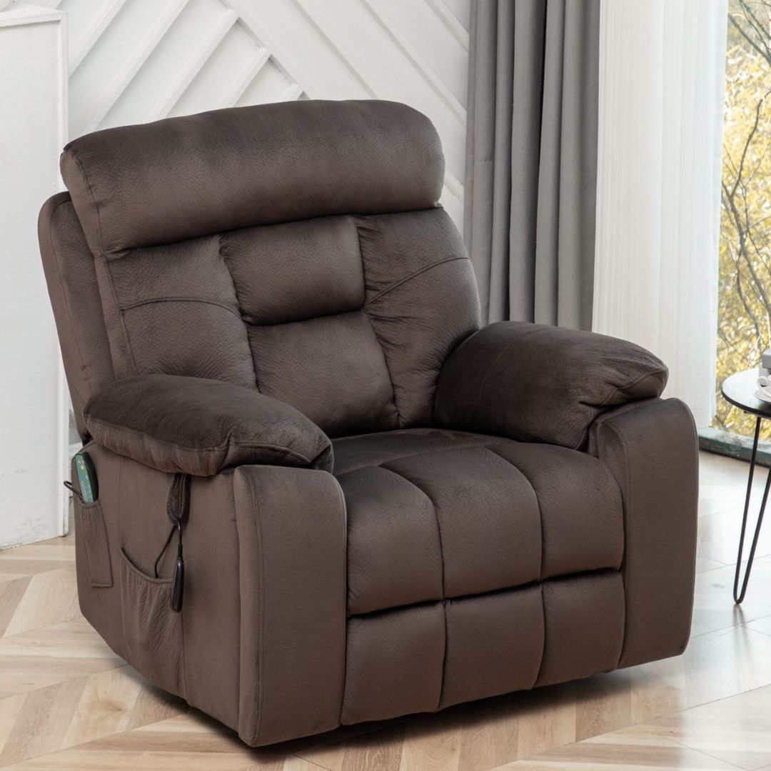 Experience the perfect sleep chair for adults, seniors, and post-surgery recovery. Our wide chair offers ultimate comfort and support for a restful night's sleep. Upgrade your home furniture and indulge in the luxury of a premium sleep chair designed for your comfort and convenience.