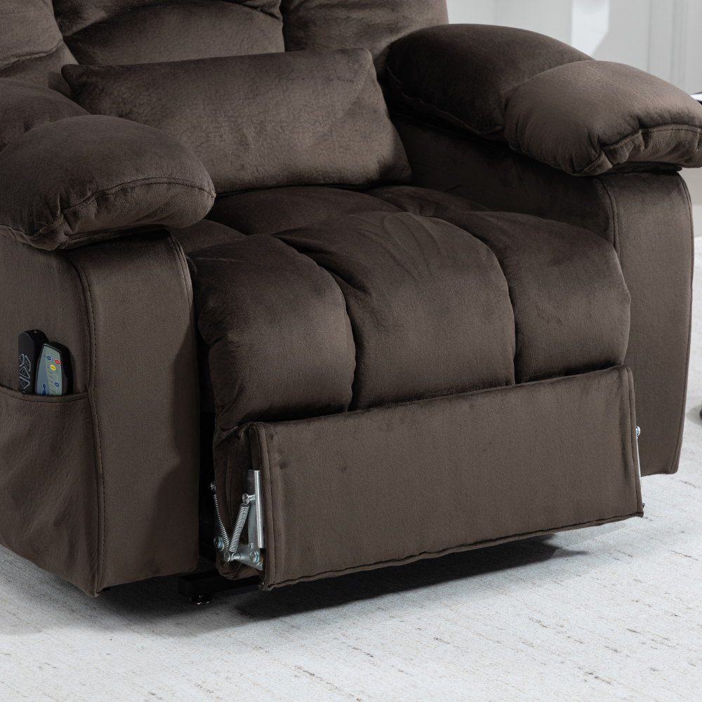 Titan Lift Chair - 28 Inch Wide Seat with Foot Rest Extension - 500 Lbs Capacity