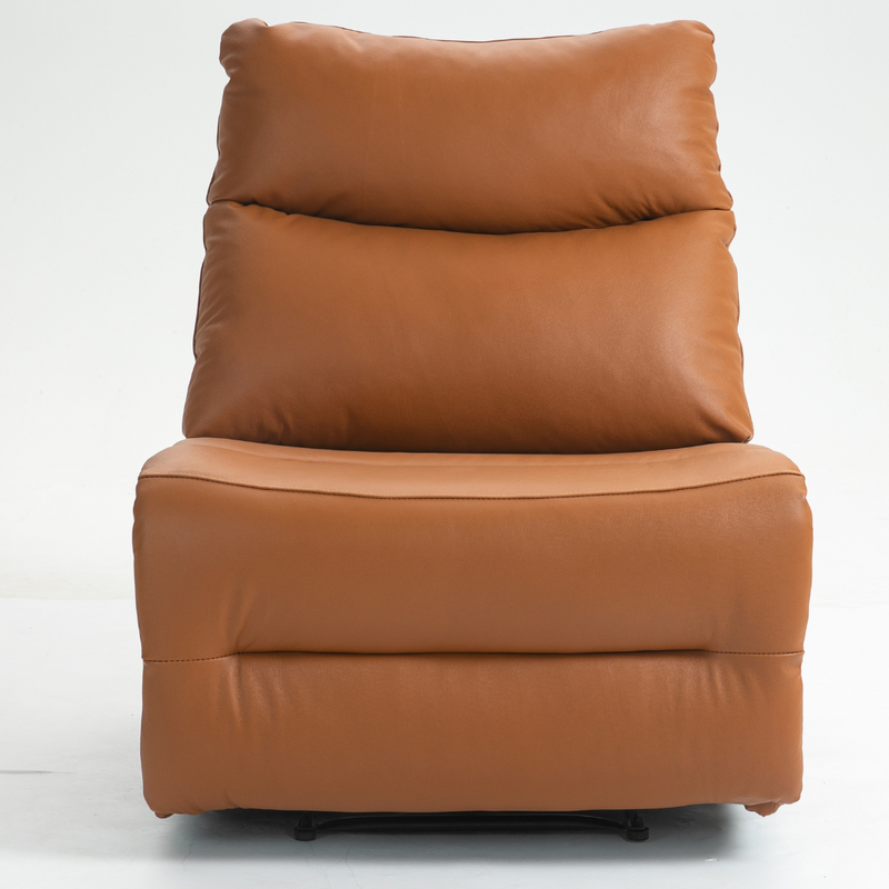 ComfortCraft Leather Recliner - Orange.