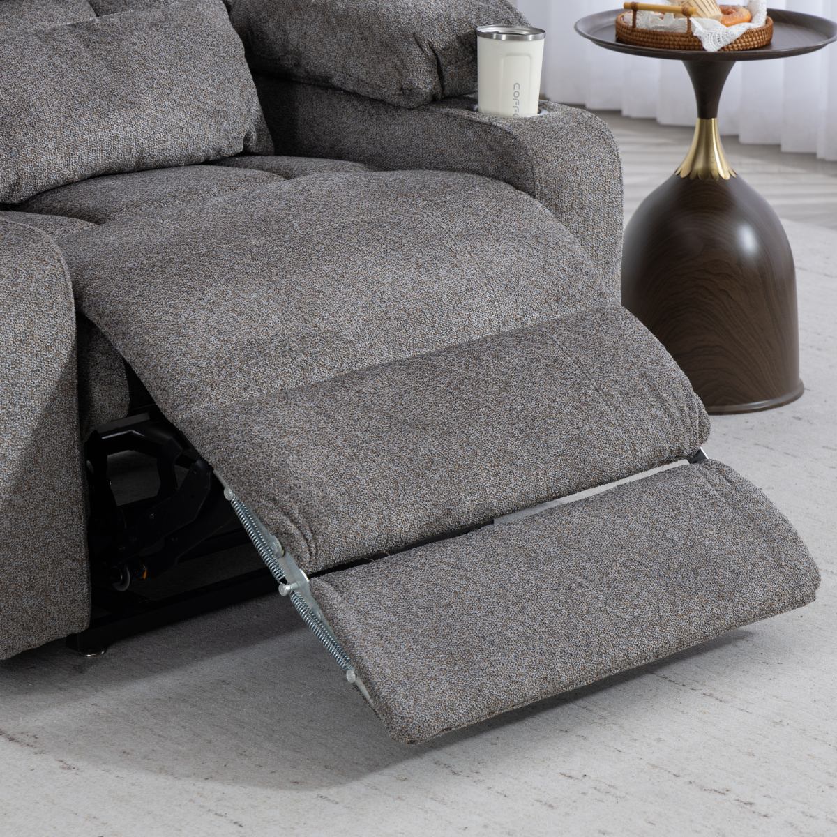 Atlas Lift Chair - 500 Lbs Big & Tall Dual Motors with Foot Rest Extension.