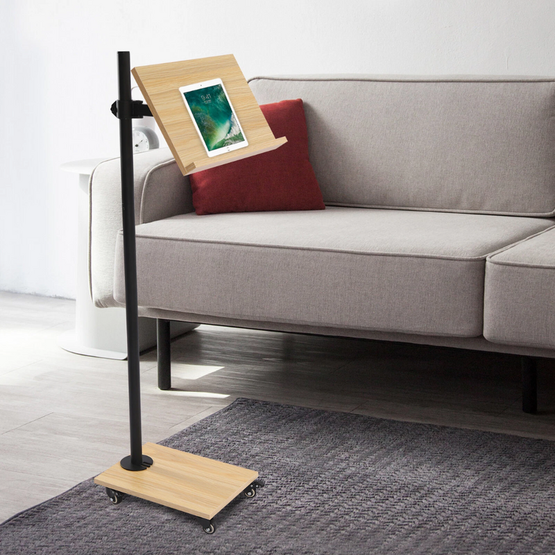 Book Holder Floor Stand for Reading Book Stand Adjustable Height 15.4x11in