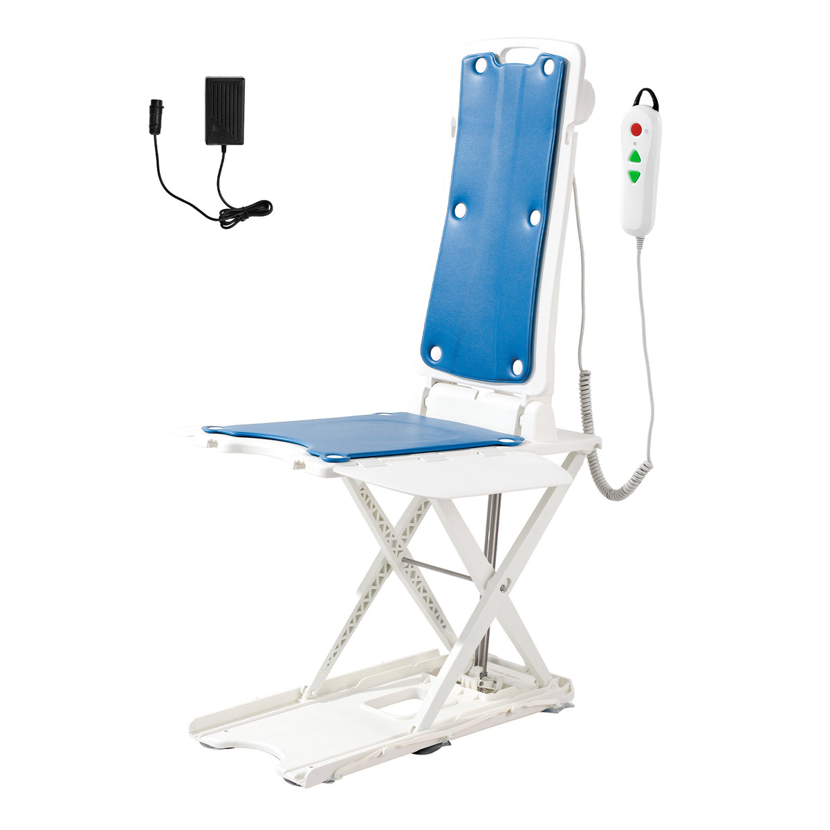 AquaEase 310 lbs Electric Waterproof Bathtub Lift with Remote Control.