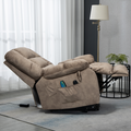 TheCloud Lift Chair Recliner with Back Up Battery, Safety Motion, Brown ‪(FREE 2 Years  Warranty)