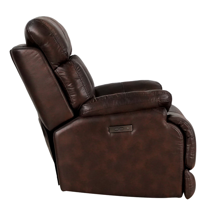 Levitate Lounge Chair 38.5 Width Zero Gravity Power Recliner with Power Headrest - Chocolate Brown (FREE 2 Years Warranty)