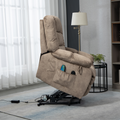 TheCloud Lift Chair Recliner with Back Up Battery, Safety Motion, Brown ‪(FREE 2 Years  Warranty)