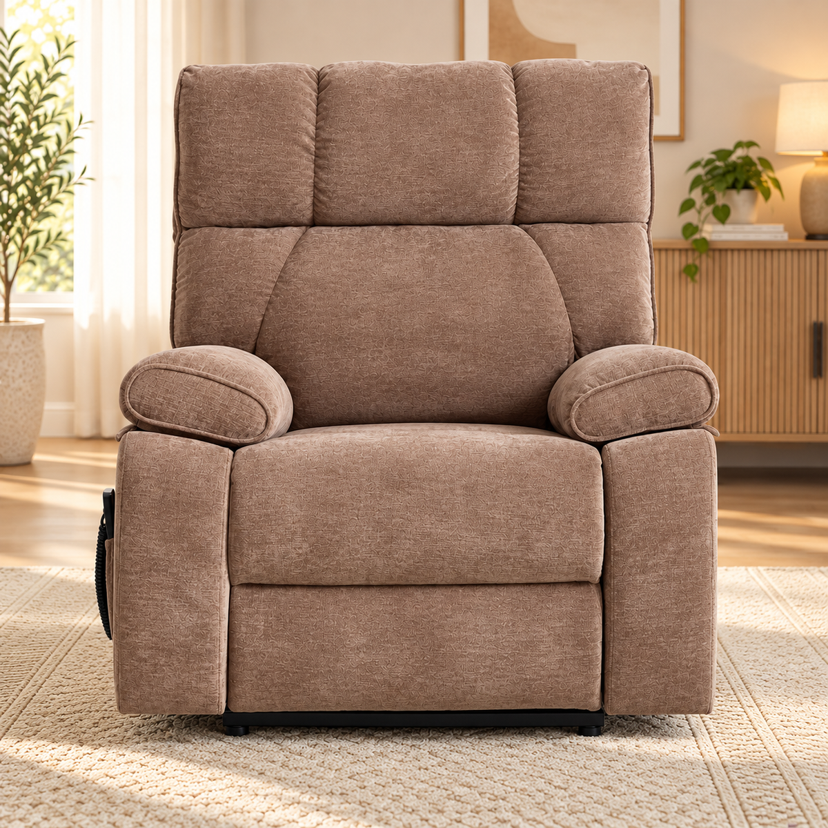 NestingCloud 2.0 Oversized Dual-Motor Power Lift Recliner Chair with Heat & Massage