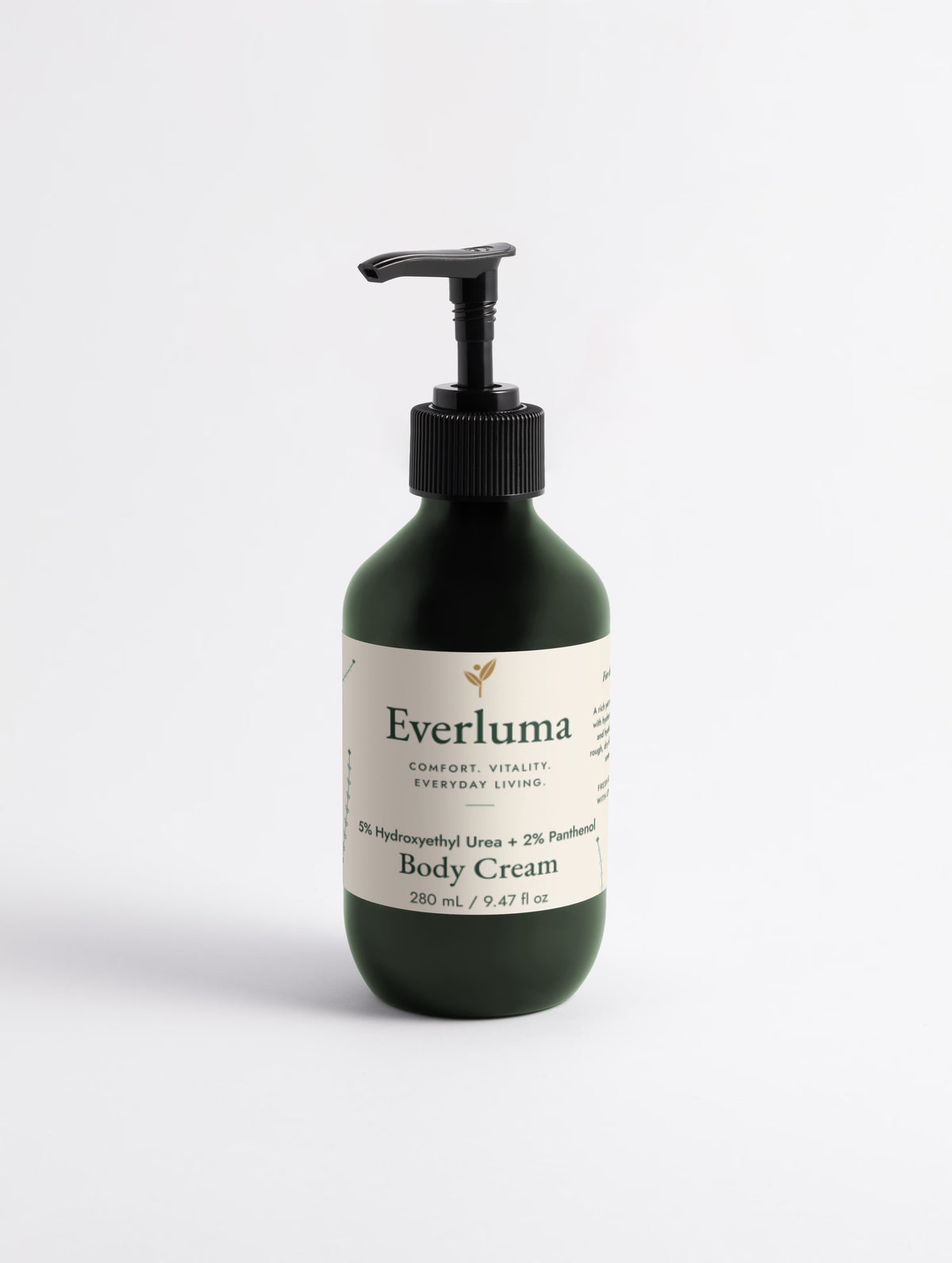 5% Hydroxyethyl Urea + 2% Panthenol Body Cream.