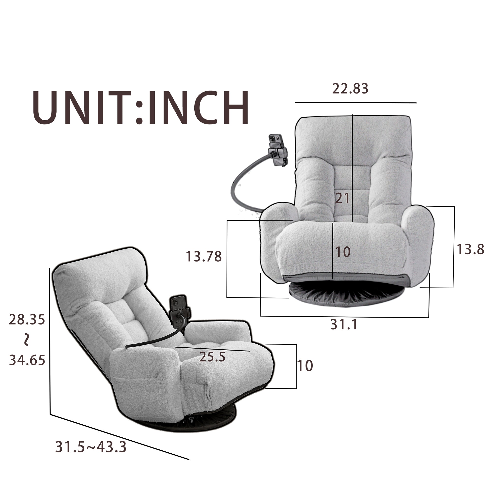 Lazy Rotating Sofa