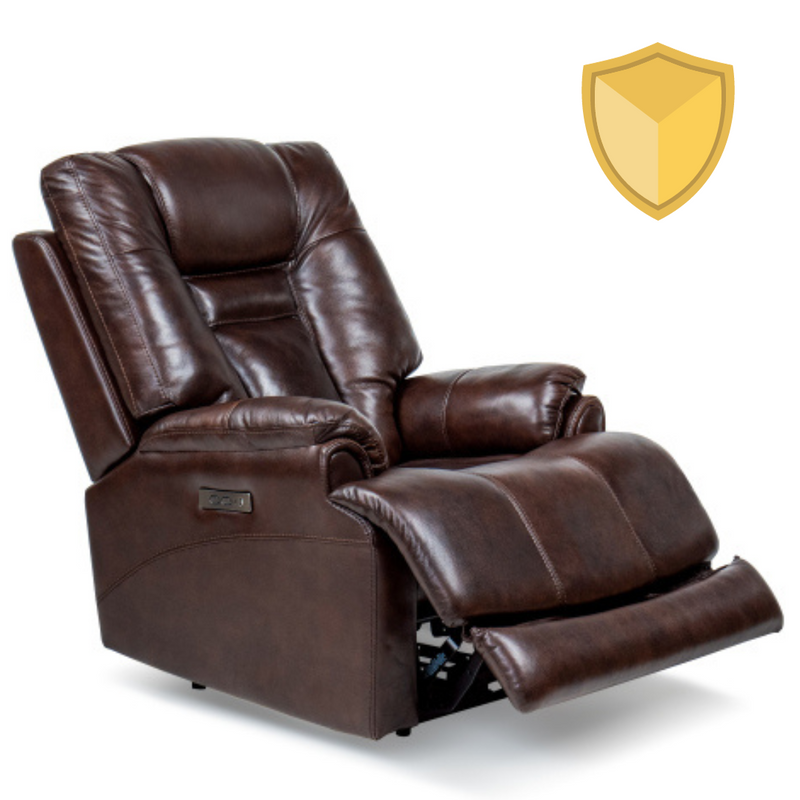 Cloud 9 Lounge Chair 37.5 Width Zero Gravity Power Recliner with Power Headrest Chocolate Brown (FREE 2 Years Cps Warranty)